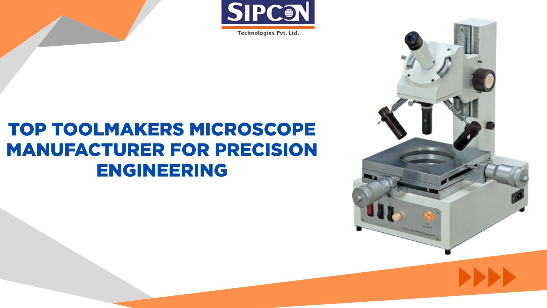 Top Toolmakers Microscope Manufacturer for Precision Engineering
