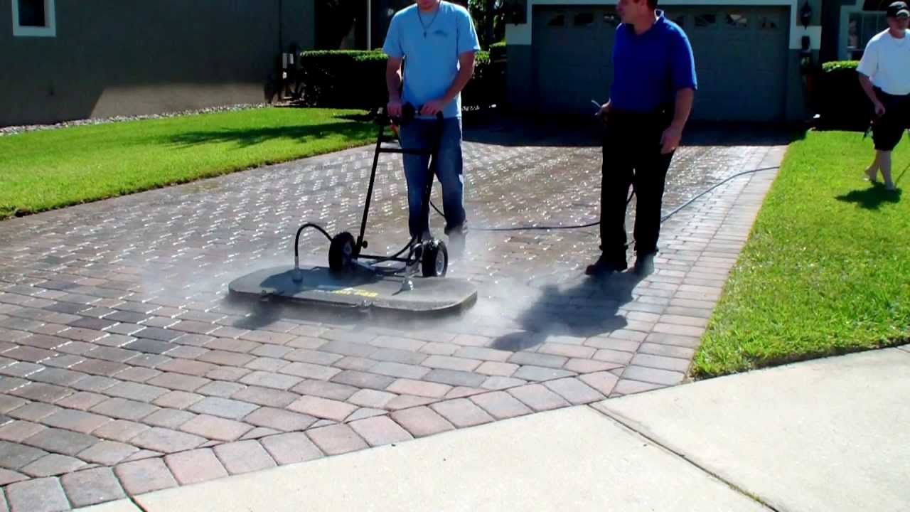 Pavers Cleaned