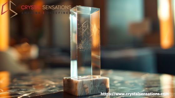 Custom Crystal Trophy